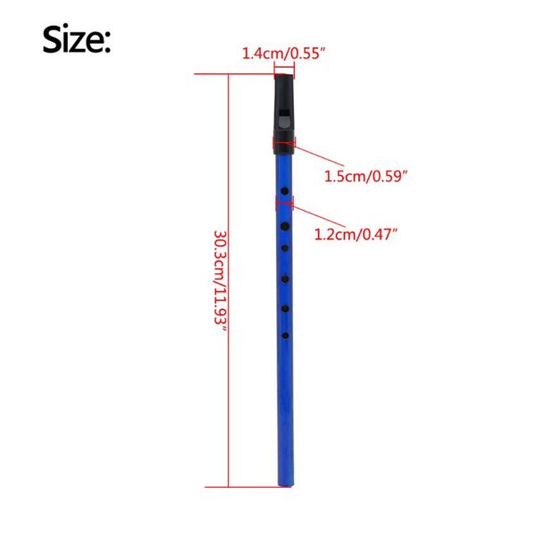 

new d tone irish whistle different colors tin mouth flute purple drop qiang