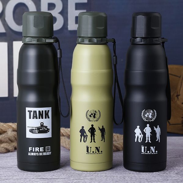 

500ml bicycle vacuum thermal cup outdoor sport water bottle cycling bike water bottle bike drinkware hiking camping