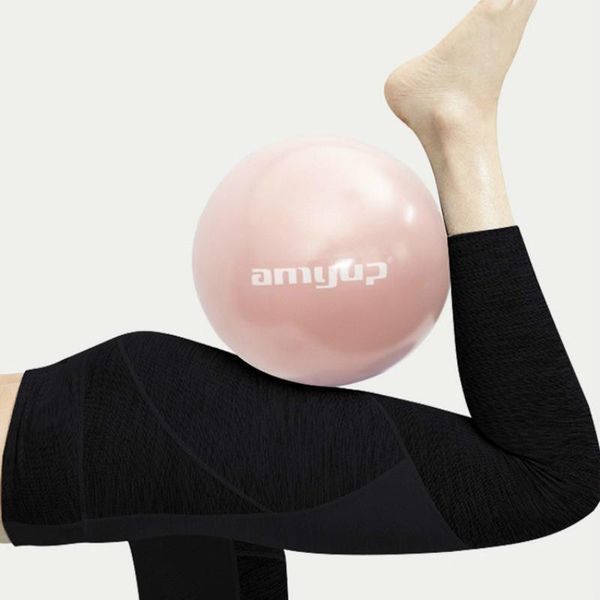 

25cm yoga ball small pilates balls thick explosion-proof gym sports fitness balance fit ball workout massage ball for beginner hemaz