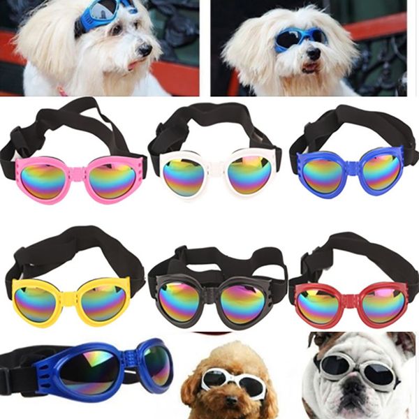 

fashion dog glasses foldable sunglasses medium large dog glasses big pet waterproof eyewear protection goggles uv sunglasses jfa2121