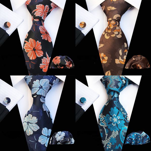 

cityraider марка paisley цветочный узор синий красный серый шелковый галстук set для мужчин галстук платок запонки набор для свадьбы бизнес, Blue;purple