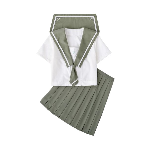 

маа зеленй коплей sailor uniform понка ђденека кола ѬавномеѬное ио жен, White