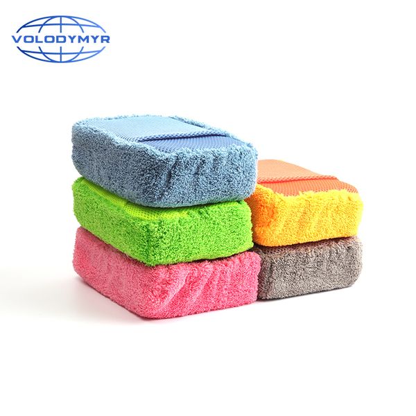 

sponge car brushes square wheel cleaner for carwash detailing auto cleaning detail wash miquick detailer accessories interior