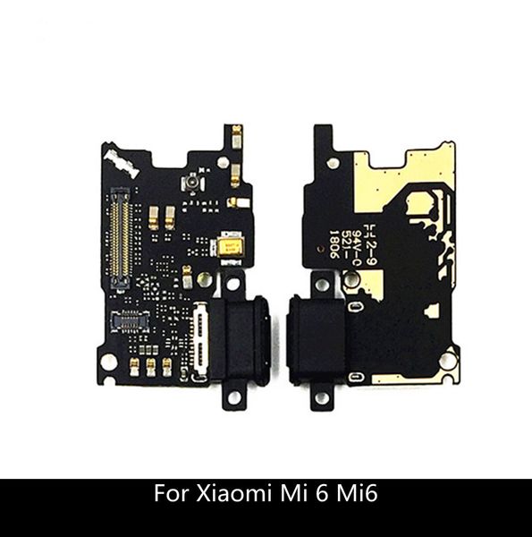 

usb dock connector charging port plug flex cable for xiaomi mi 6 mi6 usb charging port charger board repair replacement parts