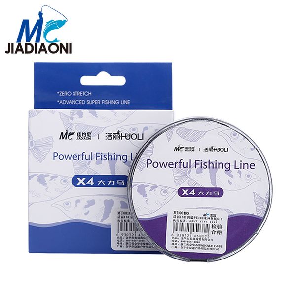 

braid line jiadiaoni 100m pe strands transparent fishing super rally carp accessories