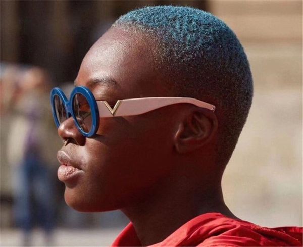 

лето мужчина женщина мода v письмо sunglasse мужские женские goggle очки солнцезащитные uv400 5 цвет опционный высоко качества, White;black