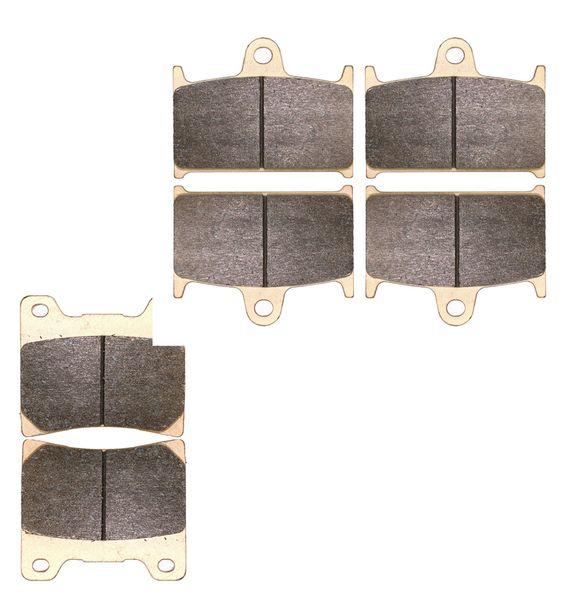 

brake pads set for yamaha street fzr750 fzr 750 r 3pj f170 1989 &up front rear
