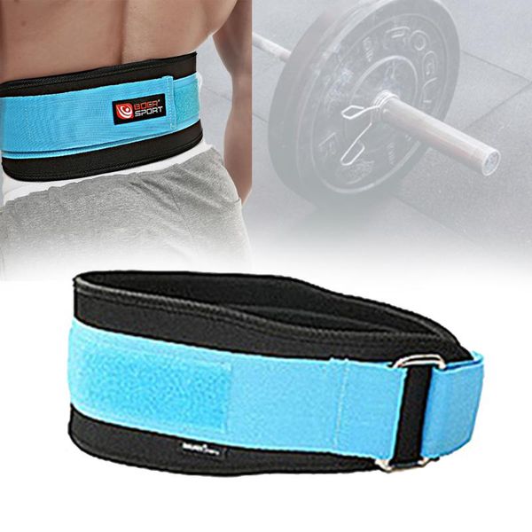 

waist support fitness equipment squat belt nylon stable elastic bodybuilding practical weight lifting indoor training adjustable, Black;gray