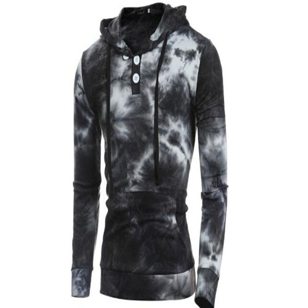 

new fashion men's casual hoodie, Black