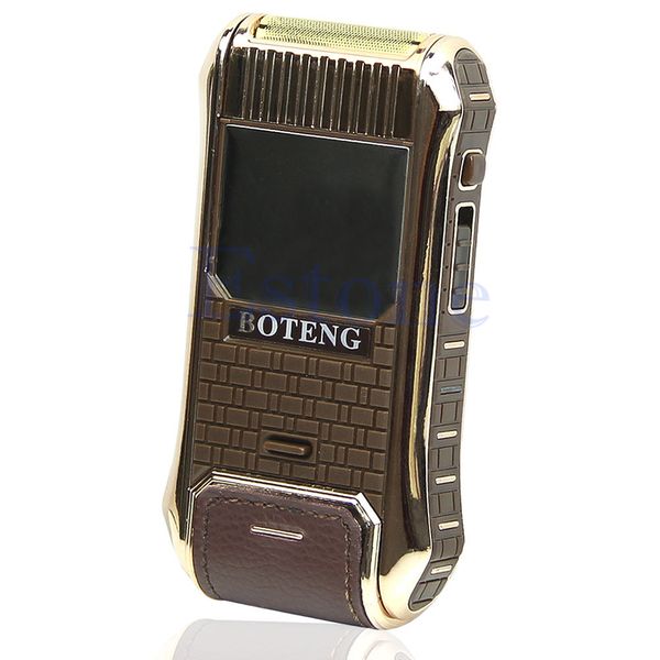 

men's cordless professional rechargeable electric shaver razor built-in mirror