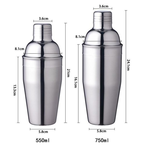 

upors ейкеѬ 550ml / 750ml неѬжавеей али вина martini boston shaker меиел дл bar party баѬмен и