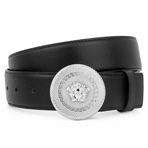 

Medusa Belt Круглый Пряжка Роскошные Ремни Лучший Бренд Дизайнерский Ремень Мода Мужч
