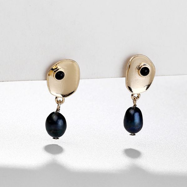 

new women natural pearl earrings freshwater pearl earrings baroque drop jewelry, Silver