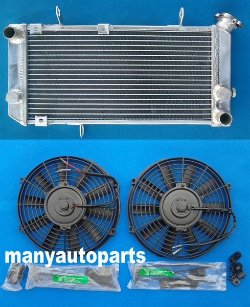 

aluminum radiator & fans for tl1000s tl 1000s 1997 1998 1999 2000 2001 97 98 99 00 01