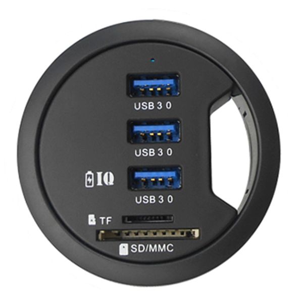 

device charging mount in desk hubs usb 3.0/2.0 hubs adapter for macbook external stereo sound combo charging reader card