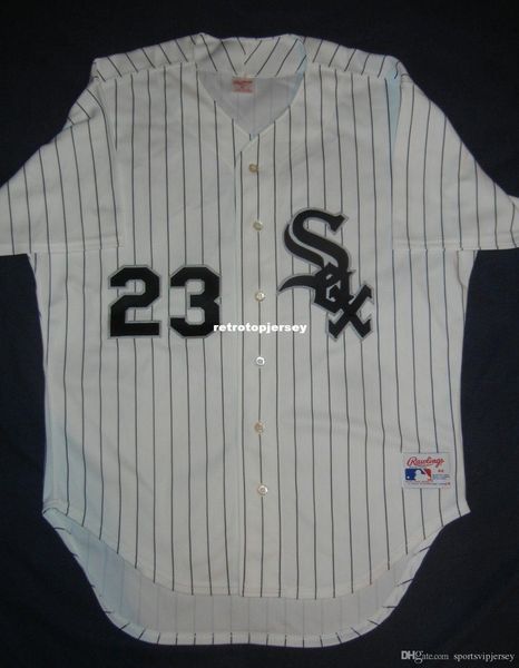 

retro #23 robin ventura rawlings chicago jersey thomas mens stitched baseball jerseys, Black;blue