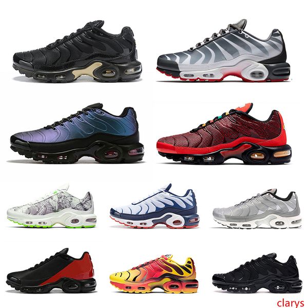 

2020 tn plus se men running shoes volt greedy hyper crimson triple black white red mens designer athletic sports sneakers size 40-45