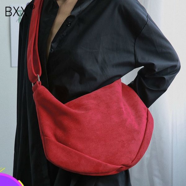 

bxx] скраб crossbody сумки для женщин 2020 весна мода высокая емкость плеча сумка женская дорожные кошельки сумочка hk890