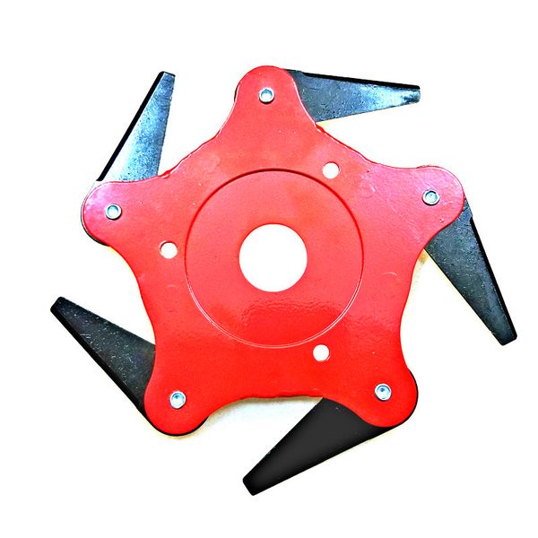 

2019 5 teeth cutter blade grass trimmer head trimmer metal blades head for lawn mower