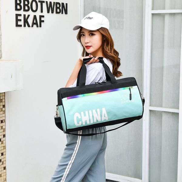 

large-capacity fashionable outdoor travel bag new nylon one-shoulder slant-across baggage trend large-capacity handbag