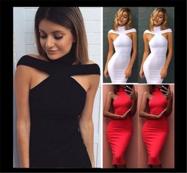 

womens scarf dress off shoulder solid color elegant western casual sleeveless summer female long section designer ladies dress clothing, Black;gray