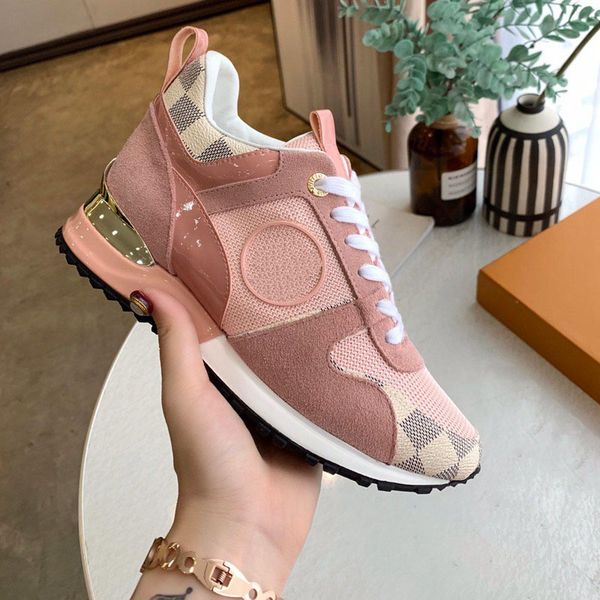 

2019 новое прибытие роскошь женщин невидимый высота poincrease toe кружева-up сетки дышащий Run Away кроссовки 8 Цвет Eu35-41