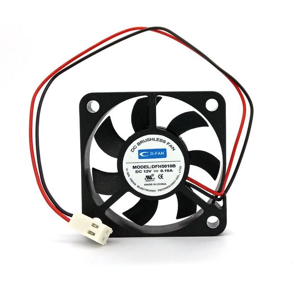 

new original dfh5010b dc12v 0.16a 2lines 50x50x10mm computer cooling fan