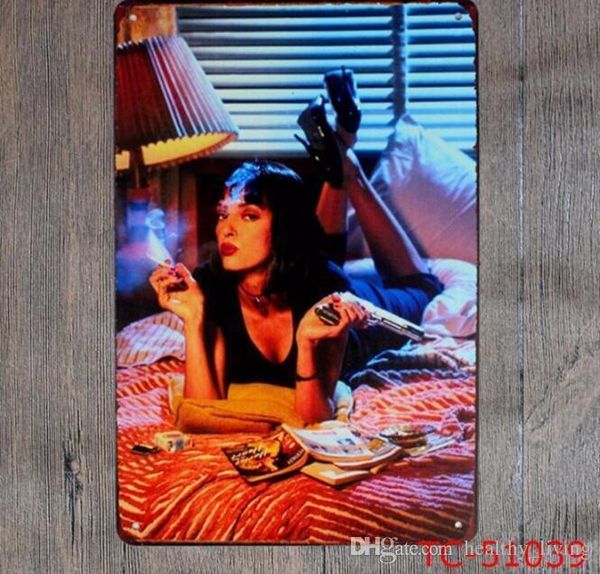 

new cold beer here metal poster wall decor bar home vintage craft gift art 20x30cm iron painting tin poster (mixed designs) 555