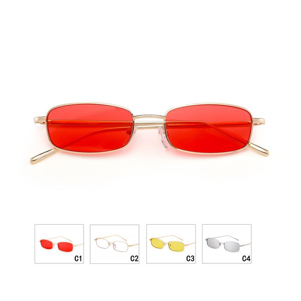 gafas de sol hombre rojas