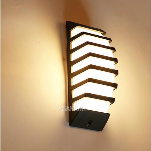 

outdoor waterproof led wall lamps 7w led wall lamp ip65 waterproof wall lamp ac85-265v aluminum courtyard porch corridor lights