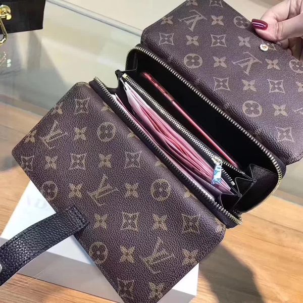 

Luxury de igner wallet for women pur e pari how cla ic lady handbag card holder zipper pocket with box