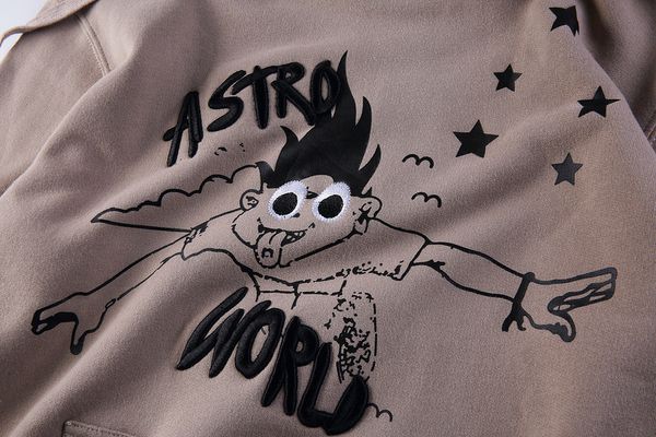 

дизайнерские модные толстовки мужская вышивка толстовки весна осень хип хоп негабаритные толстовки пуловеры, Black