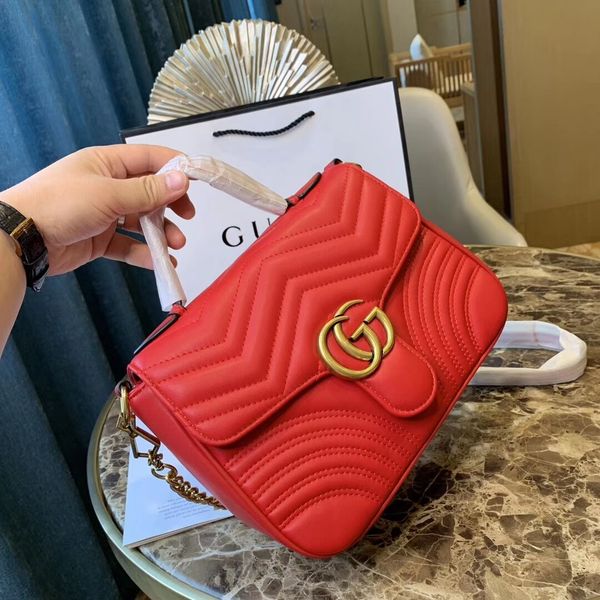 

marmont shoulder bags women chain crossbody bag louis vuitton handbags new designer purse female leather heart style message bag