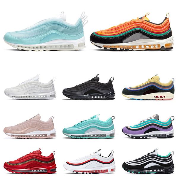 

36 45 new running shoes for men triple white black sunburst grape pink gym red silver bullet womens athletic trainer sports sneakers size
