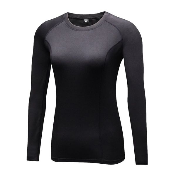 

running jerseys autumn winter brushed quicking drying women sports shirts gym yoga long sleeve fitness t-shirt, Black;blue