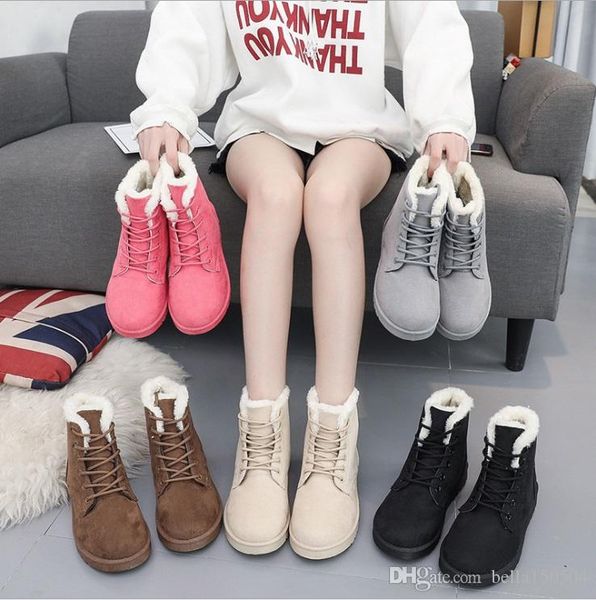 

снега сапоги зимние кожаные женщины австралия классический преклонить колени полусапожки ботильоны черный серый хаки синий красный женская д, Black