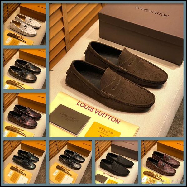 

20mc luxury mens shoes вскользь вождения ботинки бездельники человек обуви кожа genuine sepatu кулит асли pria zapatos де hombre бути llllc, Black