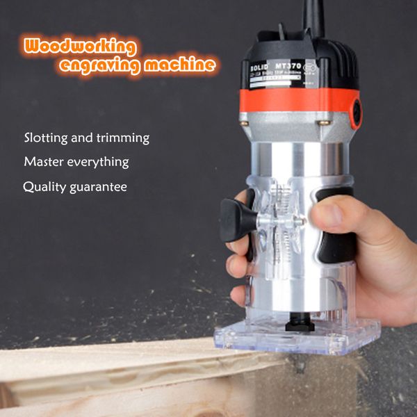 

woodworking slotting machine engraving machine electric router electrical tapping