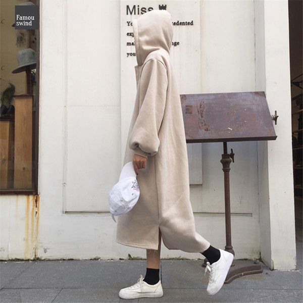 

длинные платья весна 2019 5xl bohemian платья bf harajuku толстовки платье повседневный плюс размер вельвет толстые дамы куртка бтс женщин, Black;gray