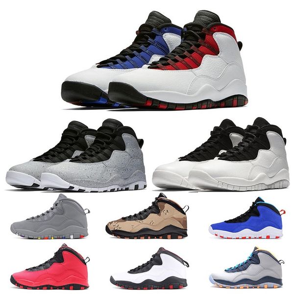 

Size 13 10 10s Westbrook Desert Camo Red Tinker Cement Men Basketball Shoes X Cool Grey Infrared Rainbow Mens Sports Sneakers Trainers