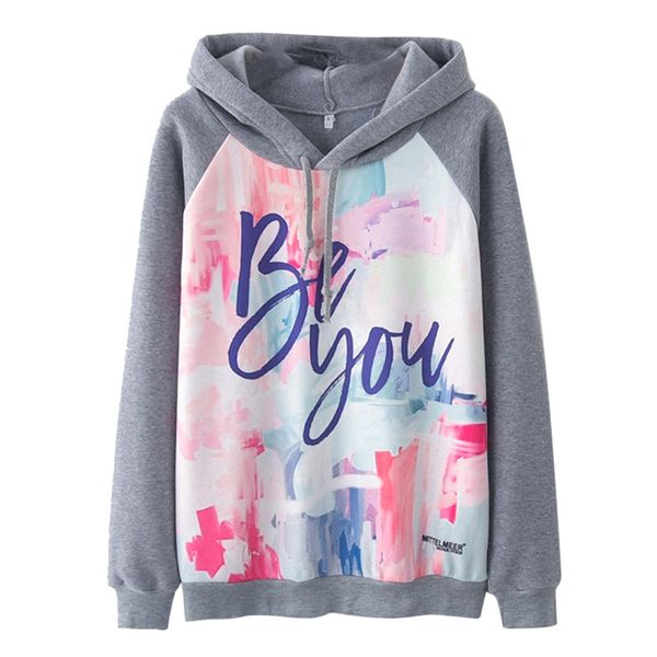 

women long sleeve o-neck tie dye letter print zipper pockets sport pullover overcoat turn-down collar leather clothing b1, Black;brown