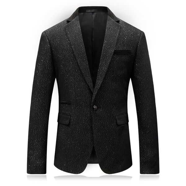 

black men dress jacket asia mens suits blazers coats slim design blazer, White;black