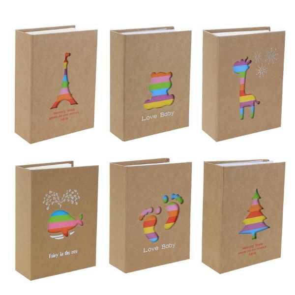 

100 pockets 6 inch cartoon p album picture storage scrapbooking picture case p album frame for kids children gift
