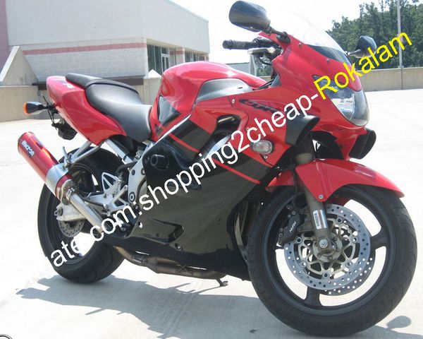 

f4 fairing for honda cbr 600f4 cbr600 cbr600f 4 1999 2000 cbr 600 99 00 red black abs fairings (injection molding)