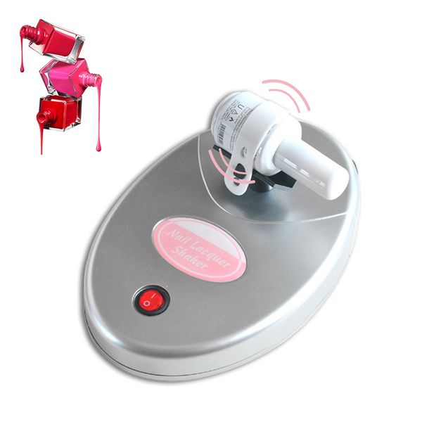 

2019 portable polish nail shaker gel nail polish tattoo ink paint shaker liquid bottle anti caking blocking shaking machine