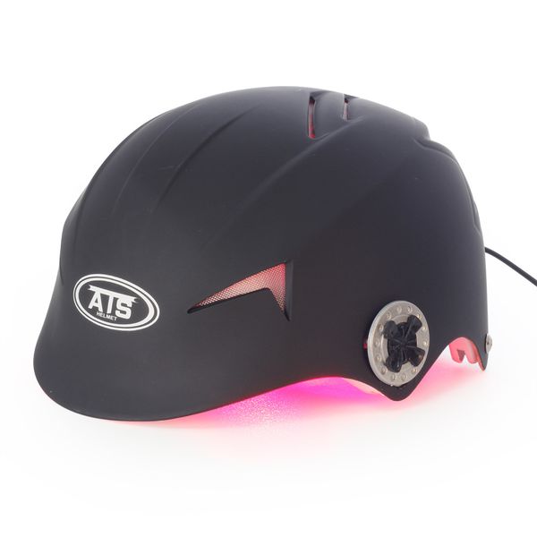 

medical laser hair helmet 650nm fast hair growth machine/hair regrowth helmet/hair care therapy anti-hair loss treatment machine, Black