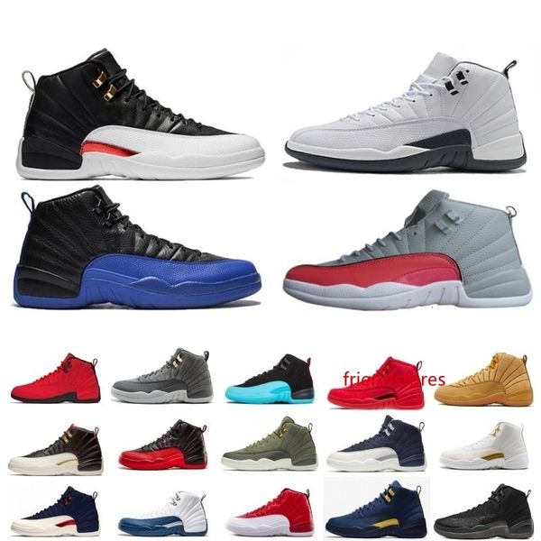 

2019 shoes 12 12s fiba reverse game royal men basketball shoes bumblebee yellow black winterized cny mens trainers designer sneakers schuhe