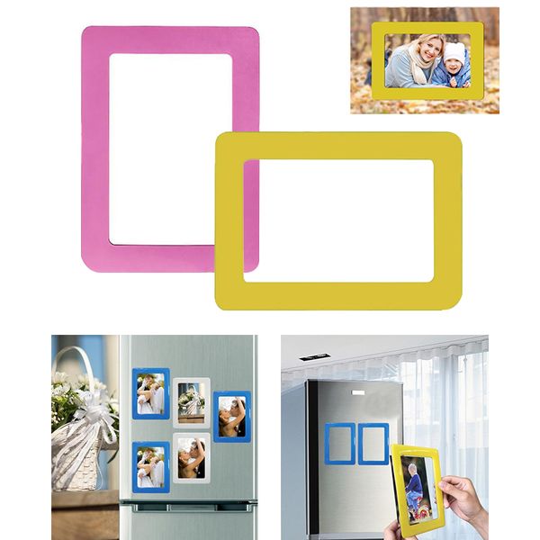 

magnetic magnet picture frames p frame home pattern beautiful fashion wall sticker gift refrigerator painting for decor art