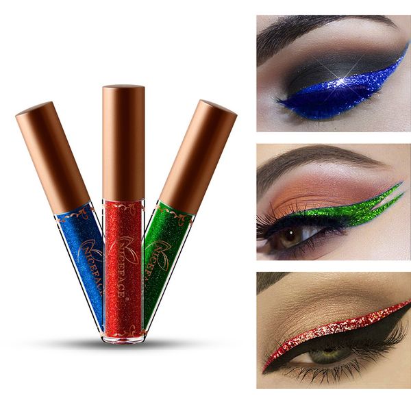 

pearled metallic liquid eyeliner easy to wear shiny diamond high pearlescent waterproof liquid eyeliner tslm1