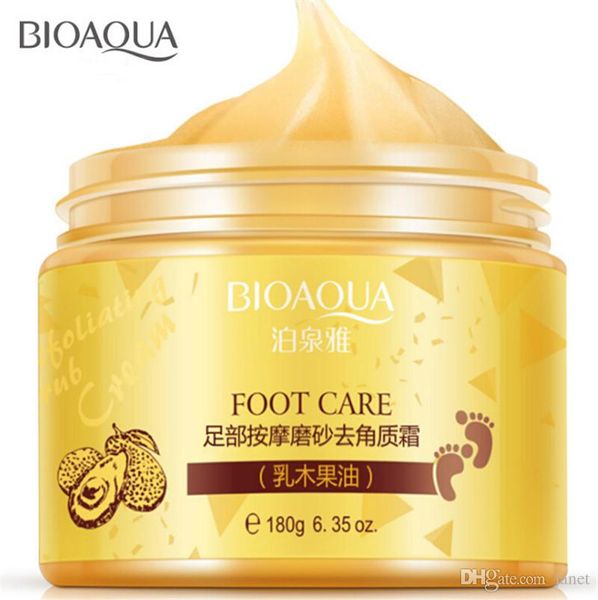 Bioaqua Máscara de Pé Massagem Spa Scrub Pés Creme Hidratante Peeling Whitening Socks Beleza Beleza Mão Cuidados com Pedicure Exfoliating